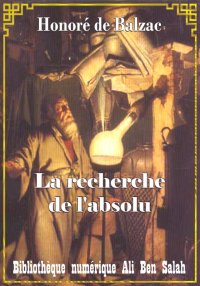 La Recherche de l'absolu, Étud...