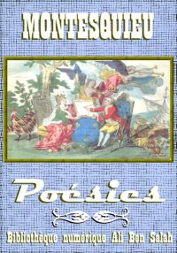 Poésies de Montesquieu