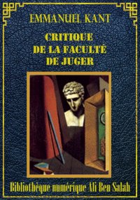 Critique de la faculté de juge...