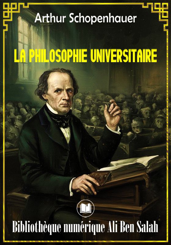 La philosophie universitaire, Arthur Schopenhauer
