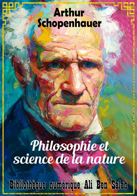 Philosophie et science de la nature, Arthur Schopenhauer